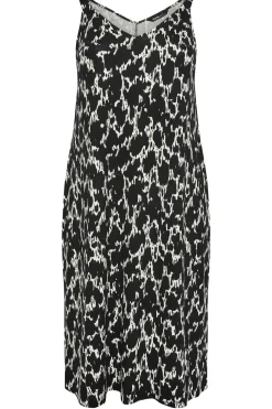 Abstract Print Beach Dress