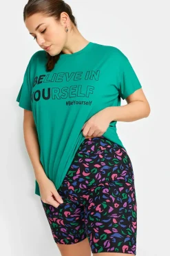 Abstract Print Shorts