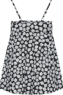 Abstract Print Swimdress