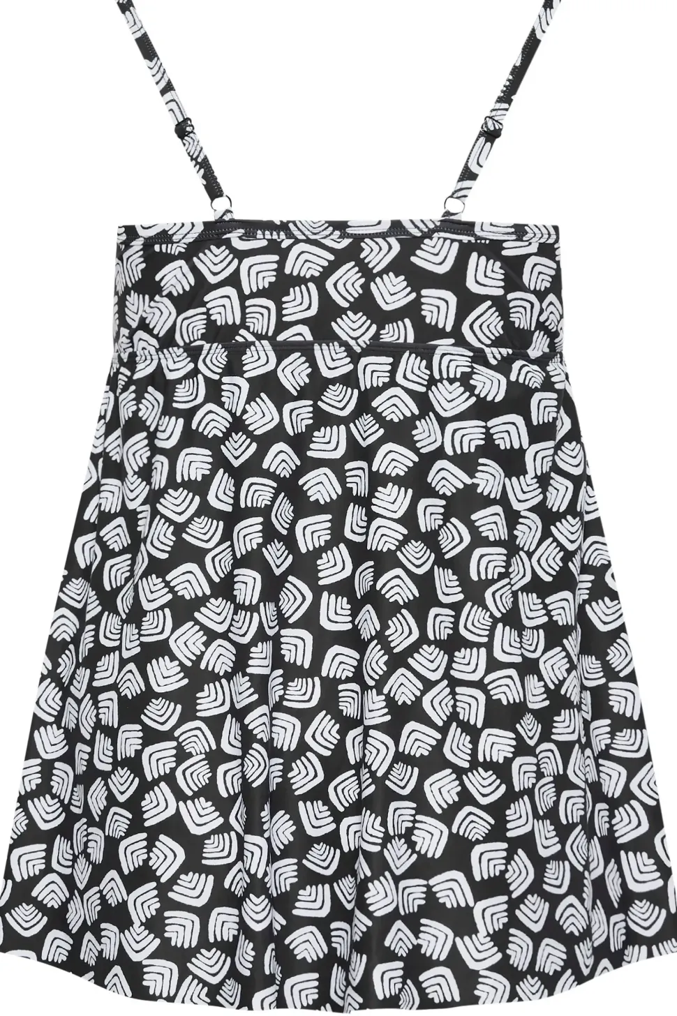 Abstract Print Swimdress