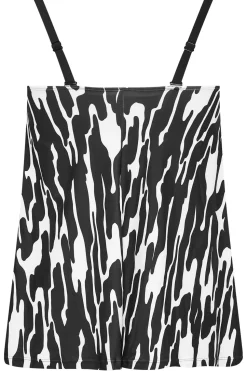 Abstract Print Tankini Top