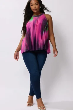 Abstract Print Top