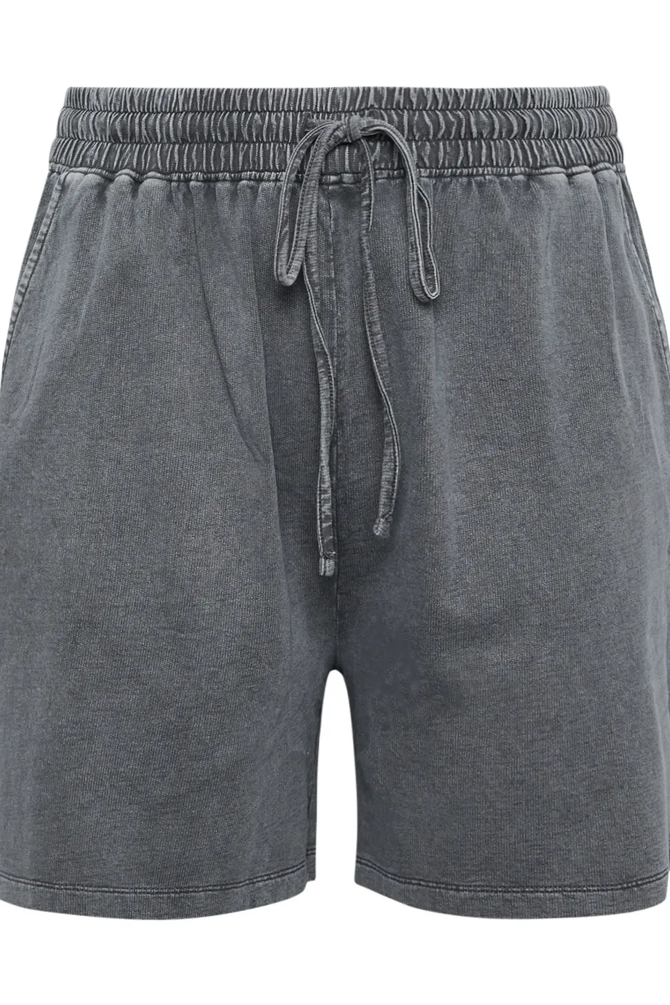 Acid Wash Jogger Shorts
