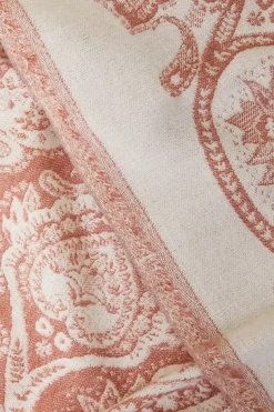 Ada Embroidered Paisley Scarf