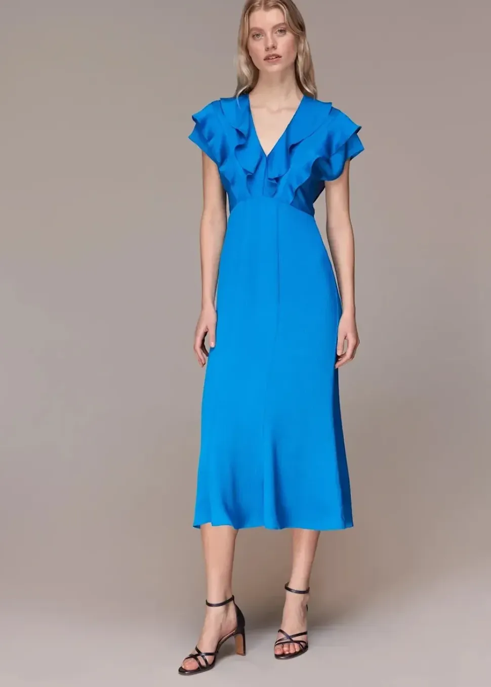 Adeline Frill Midi Dress-
