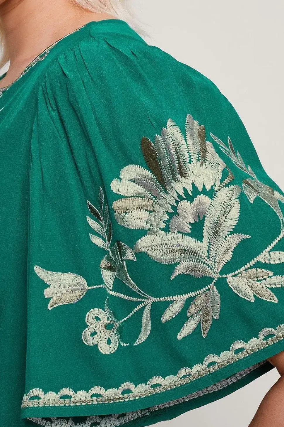 Adina Embroidered Blouse