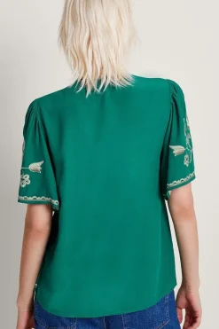 Adina Embroidered Blouse