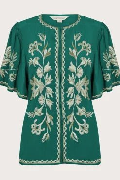 Adina Embroidered Blouse