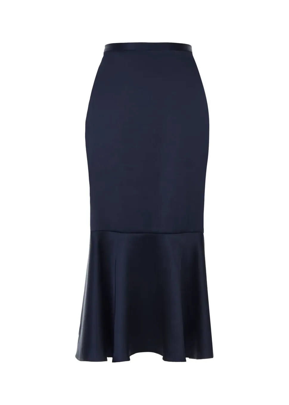 Amberlee Fit and Flare Midi Skirt-