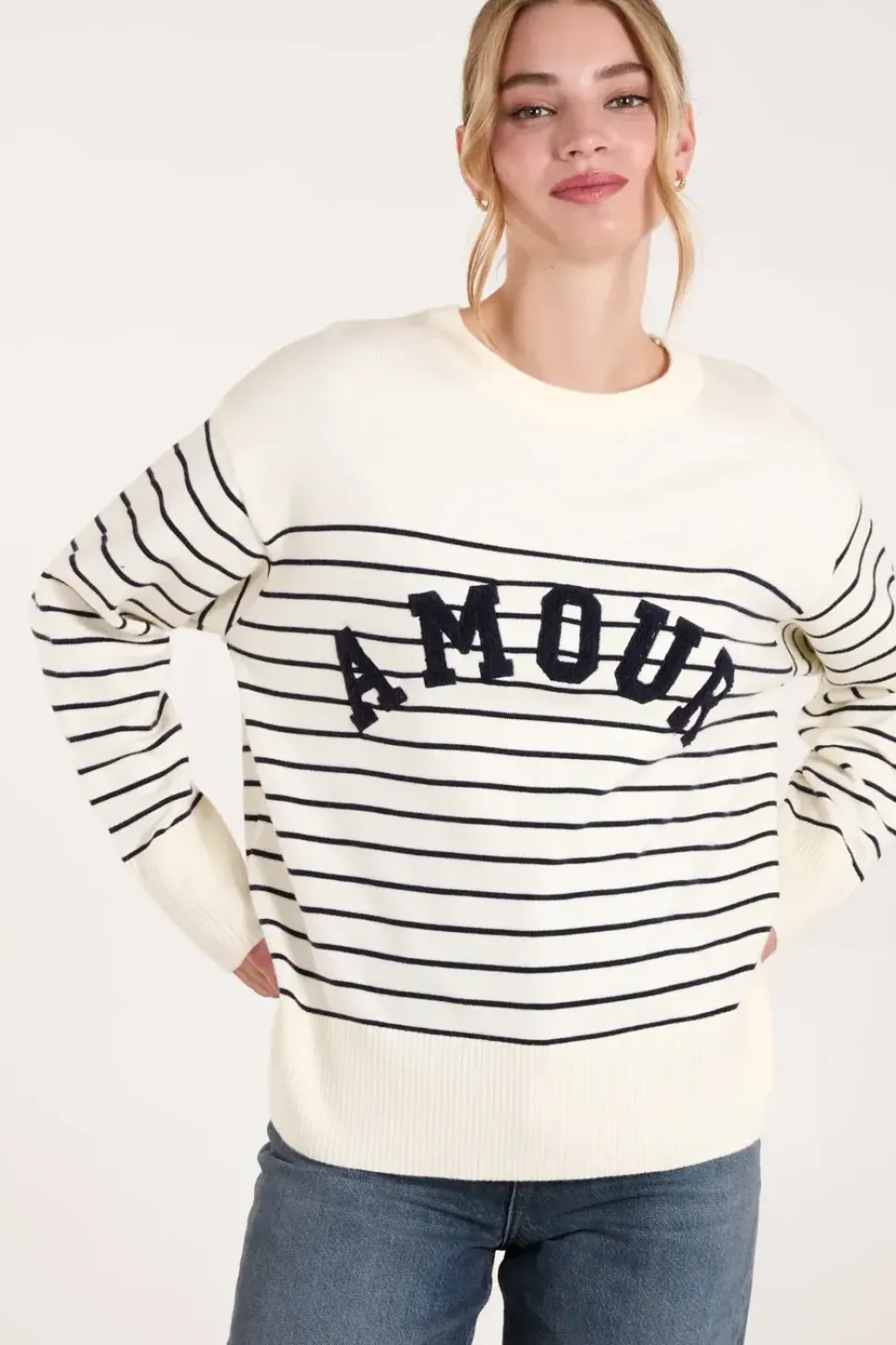 Amour Towelling Jumper
