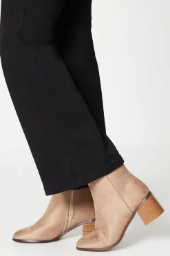 Andrea Block Heel Ankle Boots