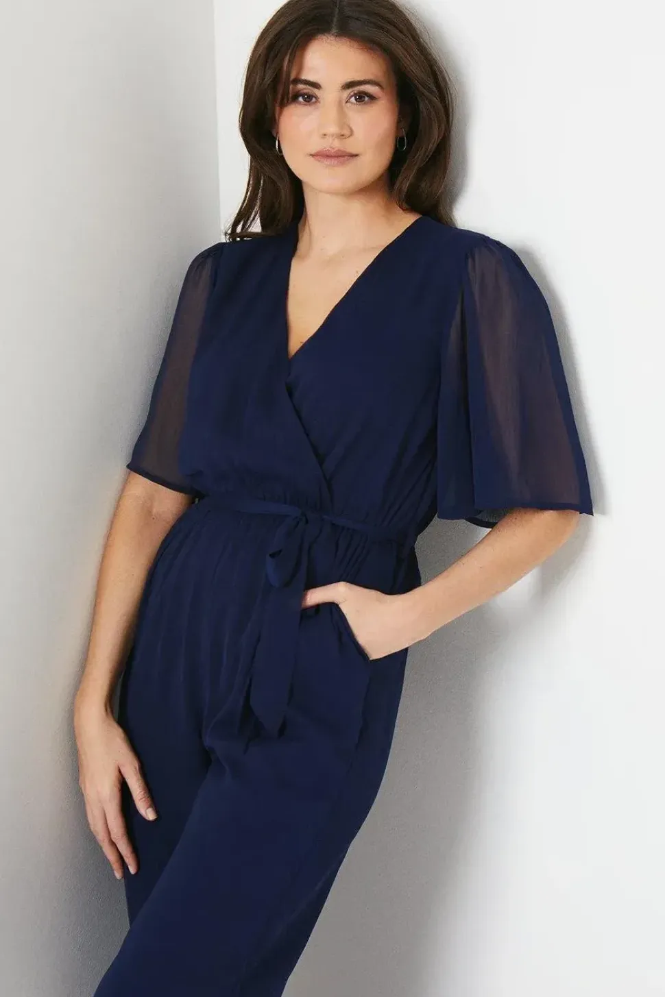 Angel Sleeve Jumpsuit