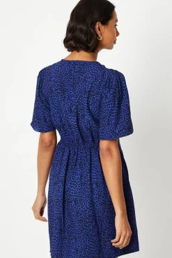 Animal Angel Sleeve Mini Dress