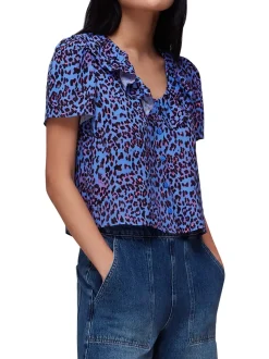 Animal Cheetah Blouse-Animal Print