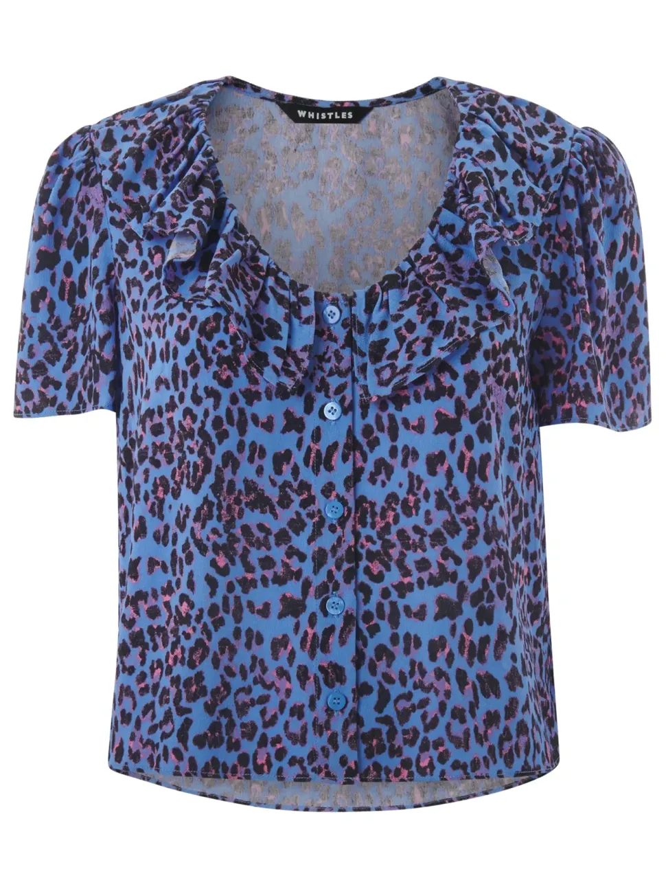 Animal Cheetah Blouse-Animal Print