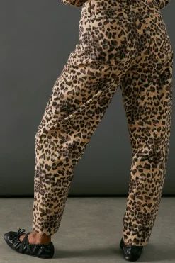 Animal Denim Barrel Leg Jean
