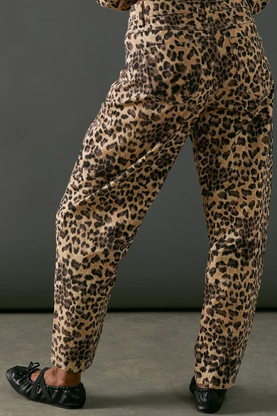 Animal Denim Barrel Leg Jean