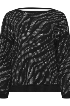 Animal Diamante Embellished Jumper