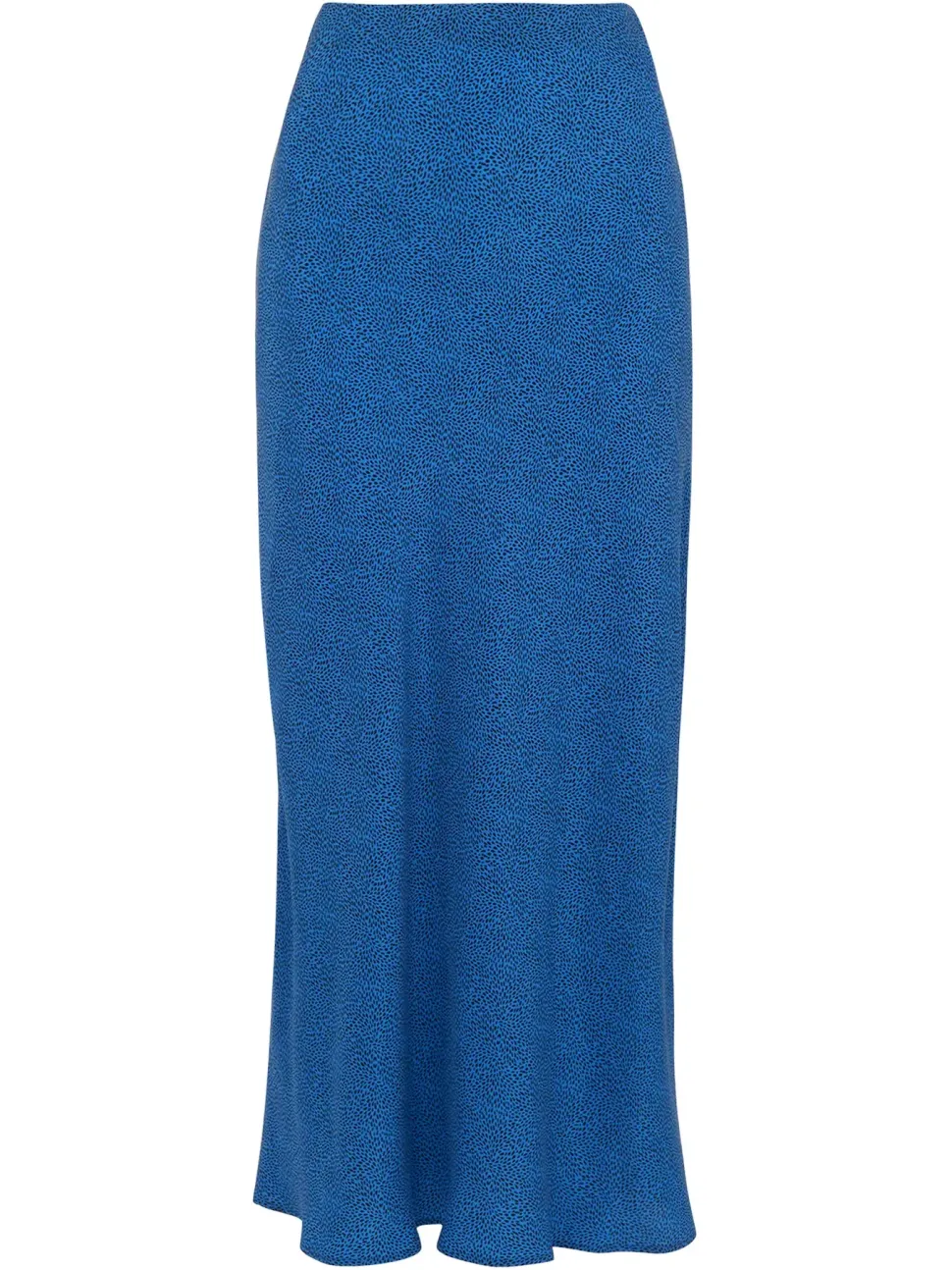 Animal Fleck Print Bias Skirt-Animal Print