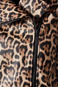 Animal Oversized Biker Jacket
