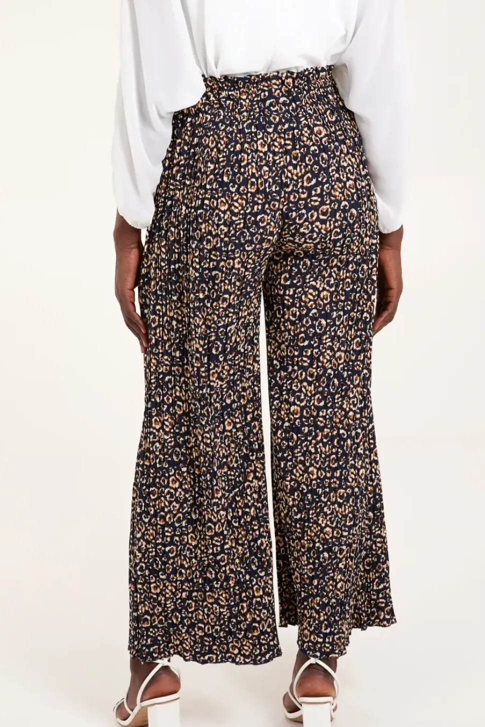 Animal Pleated Trousers