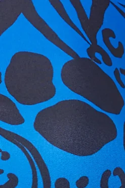 Animal Print Bikini Top