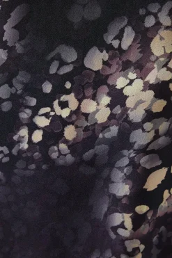 Animal Print Flute Sleeve Shift Dress