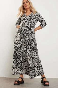 Animal Print Maxi Dress