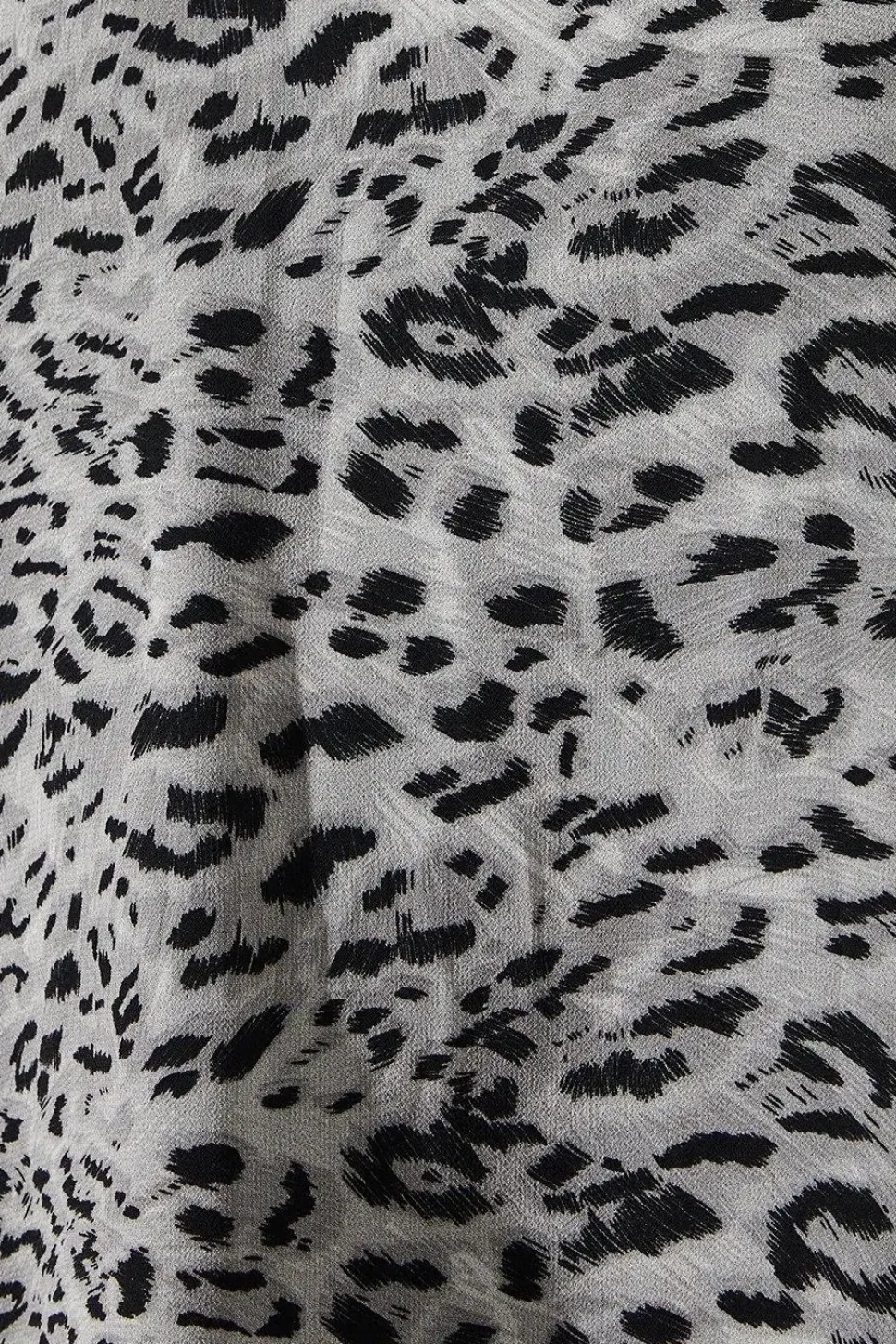 Animal Print Pussybow Blouse