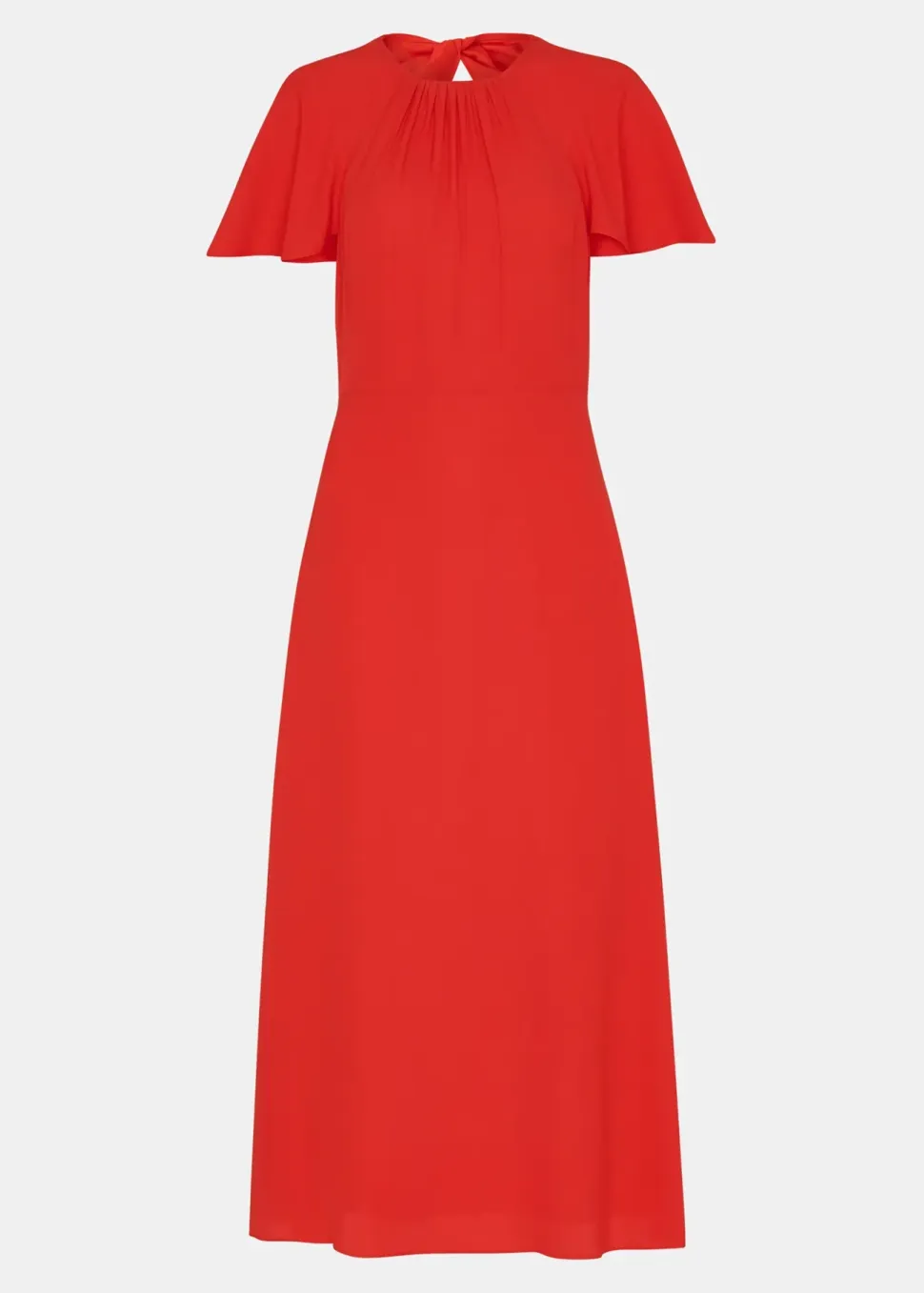 Annabelle Cape Sleeve Dress-