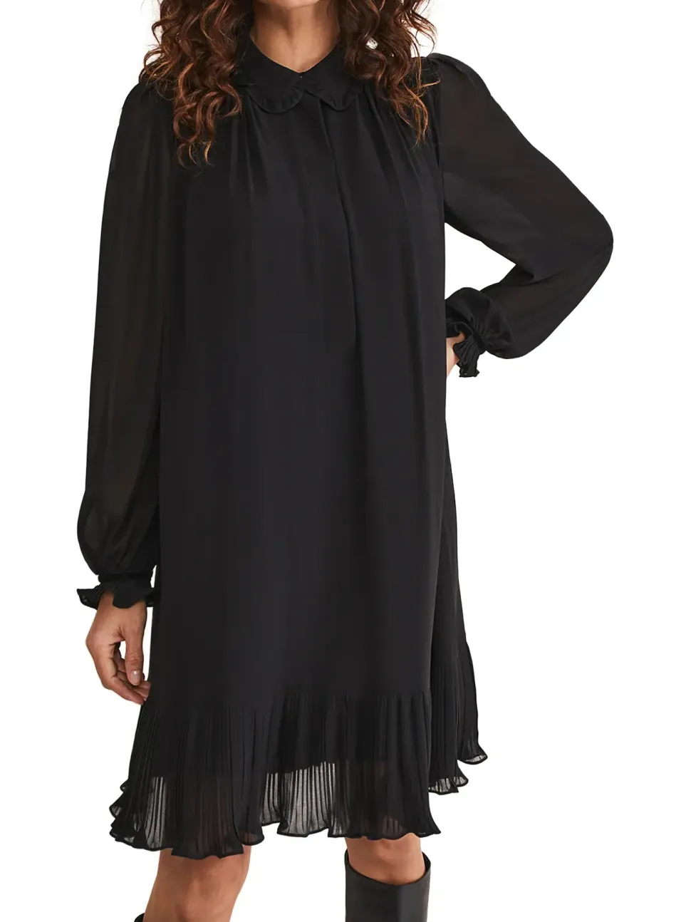 April Pleat Dress-