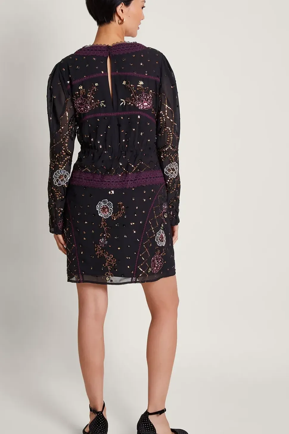 Ariah Embellished Tunic Dress