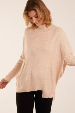 Asymmetric Hem Detail Jumper