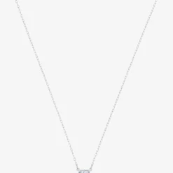 Attract Square Clear Crystal Necklace 5510696