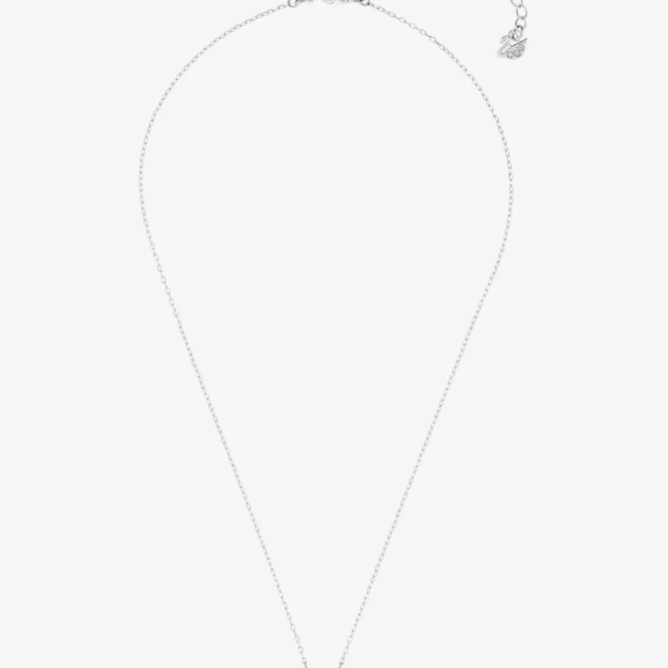 Attract Square Clear Crystal Necklace 5510696