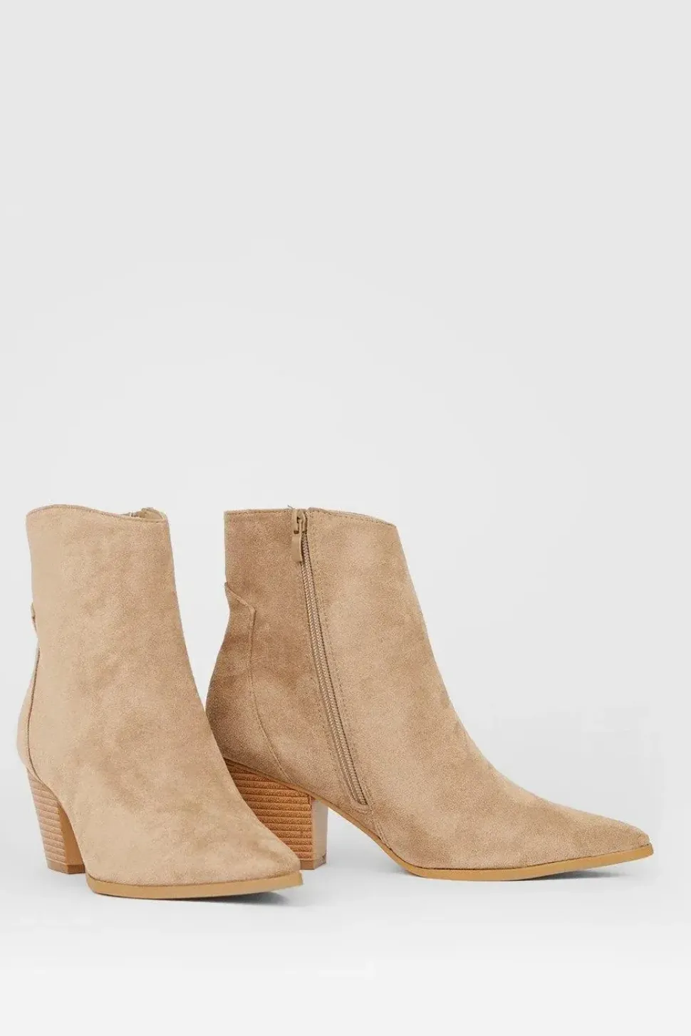 Aubrey Stacked Heel Western Cowboy Boots