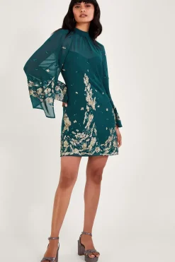 Avery Embellished Tunic Dress
