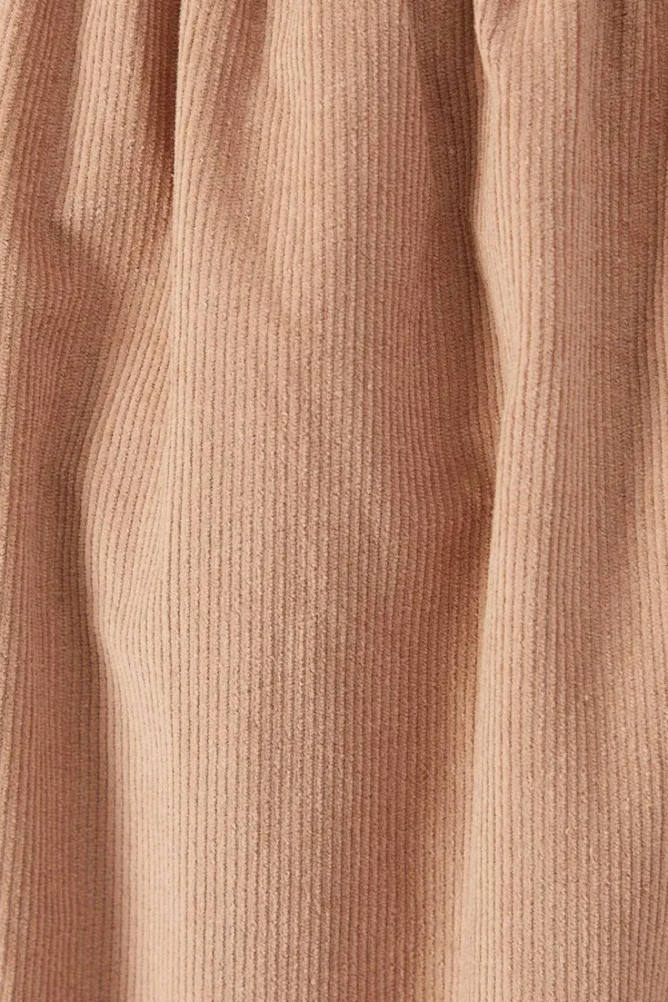 Baby Cord Wrap Midi Smock Dress