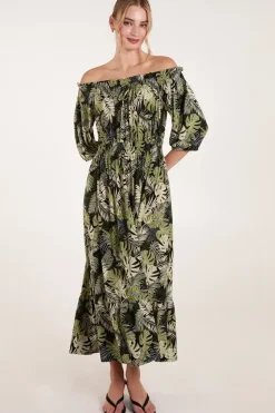 Bardot Elasticated Maxi Dress