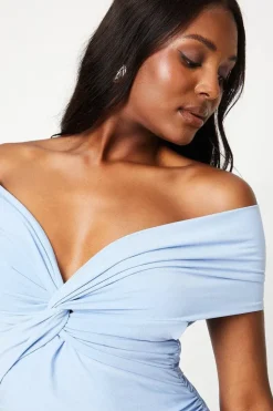 Bardot Jersey Midi Pencil Dress