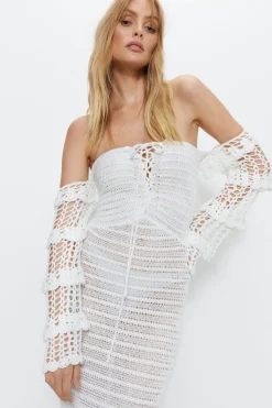 Bardot Knitted Maxi Dress
