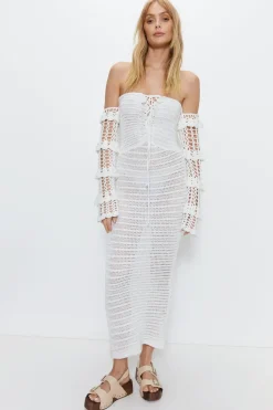 Bardot Knitted Maxi Dress