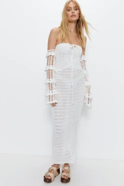Bardot Knitted Maxi Dress