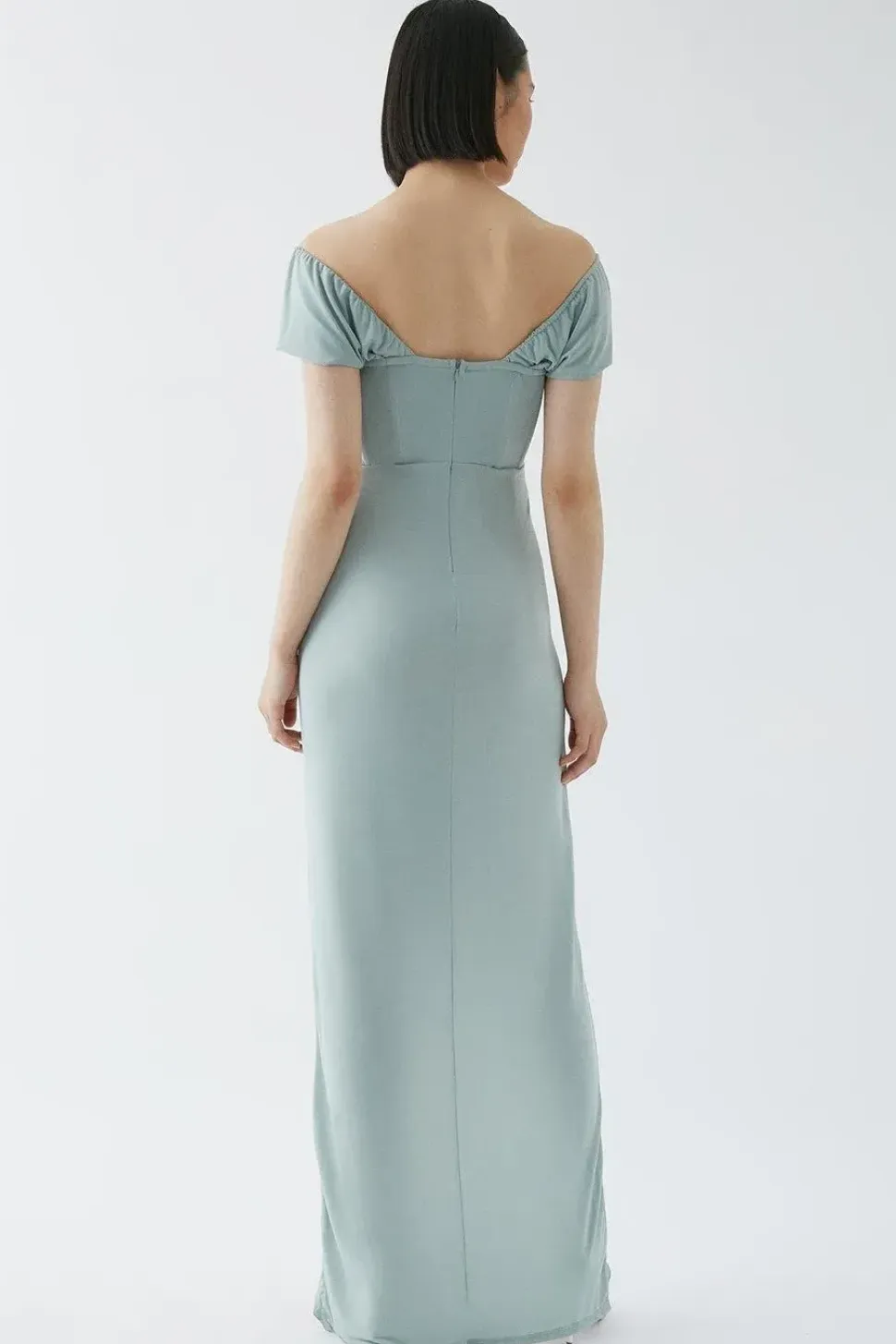 Bardot Slinky Jersey Bridesmaids Maxi Dress