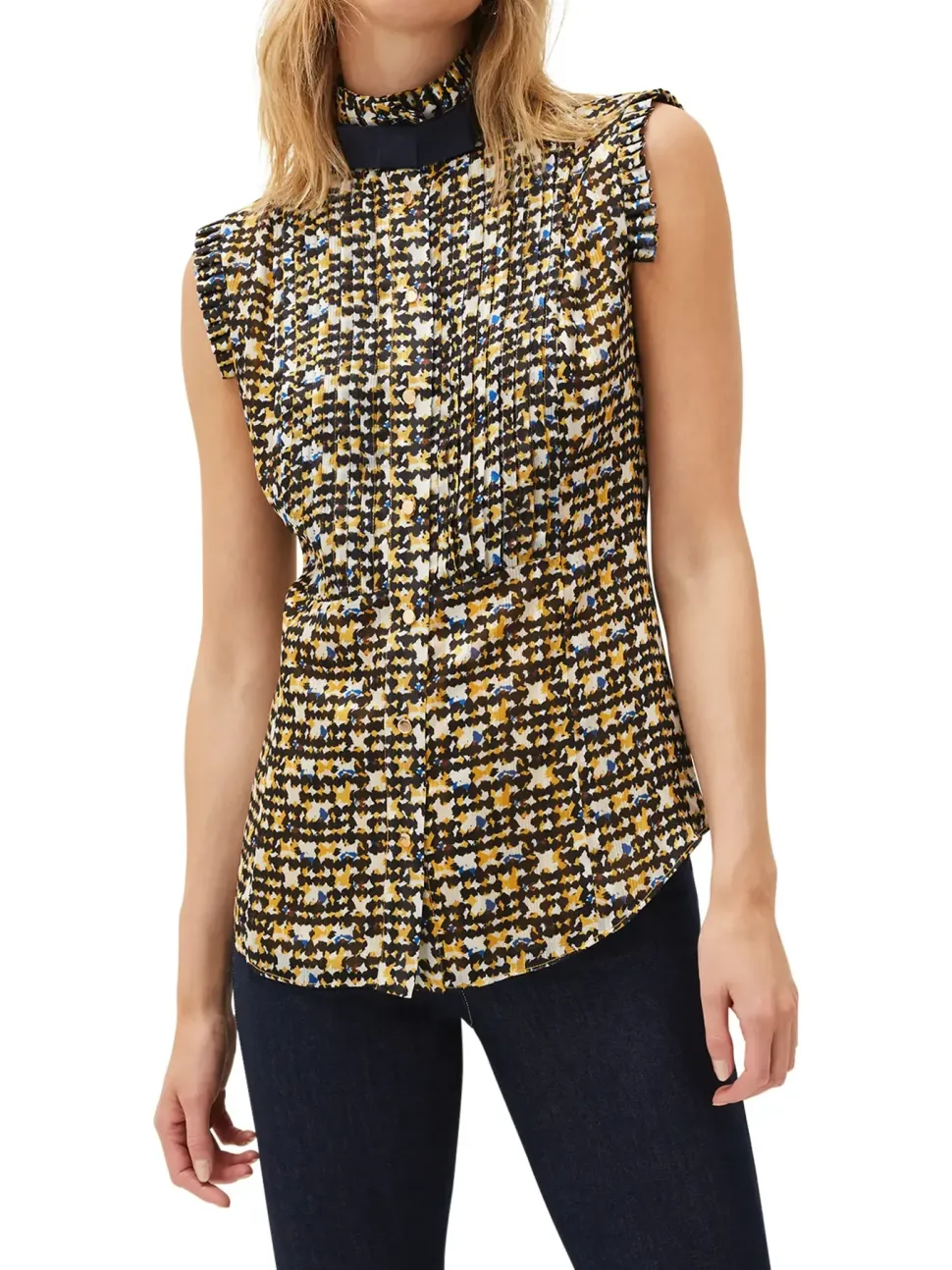 Bari Print Blouse-Printed