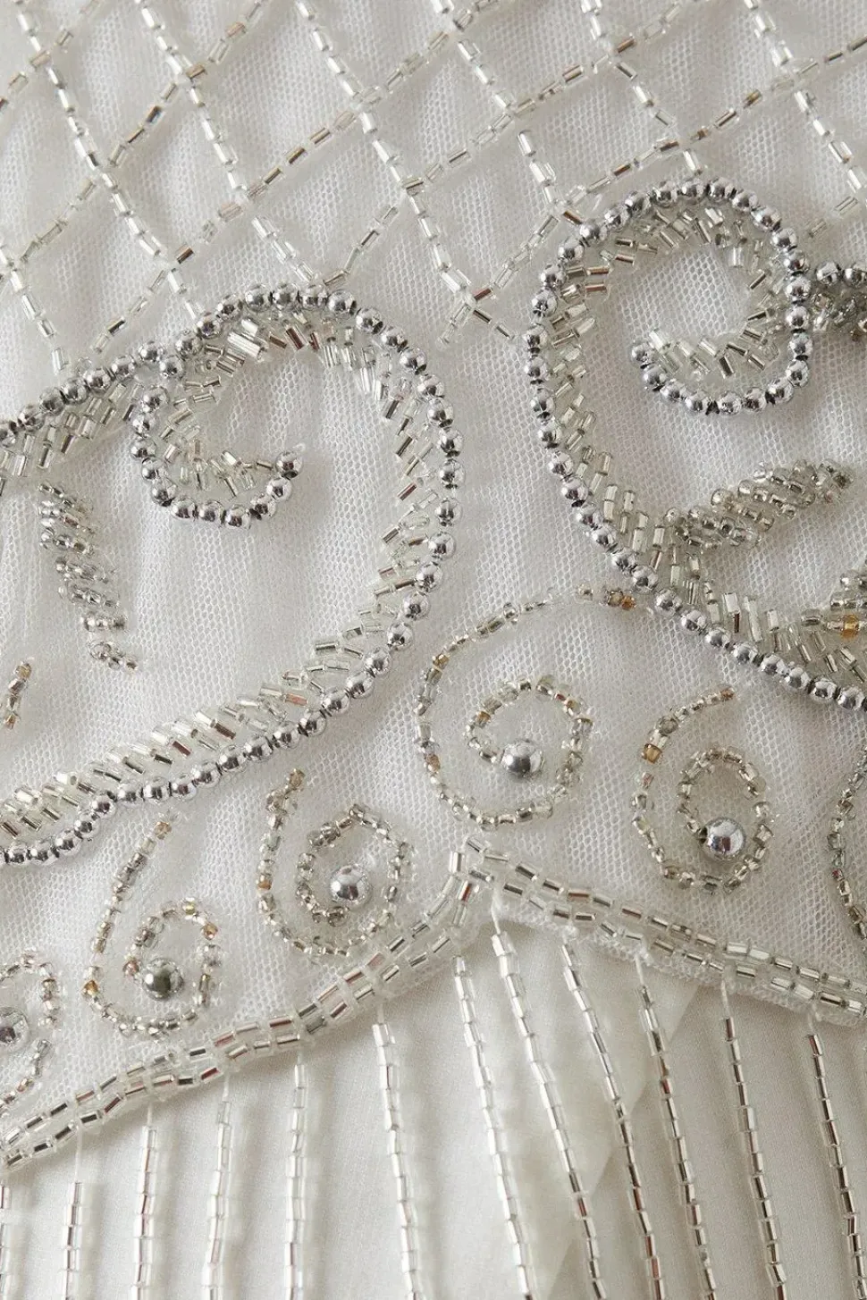 Baroque Embellished Bridal Cape