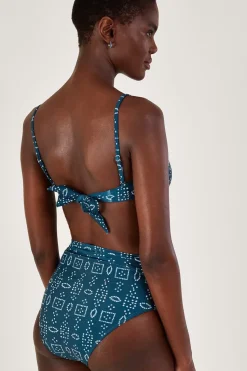 Batik Dye Bikini Top