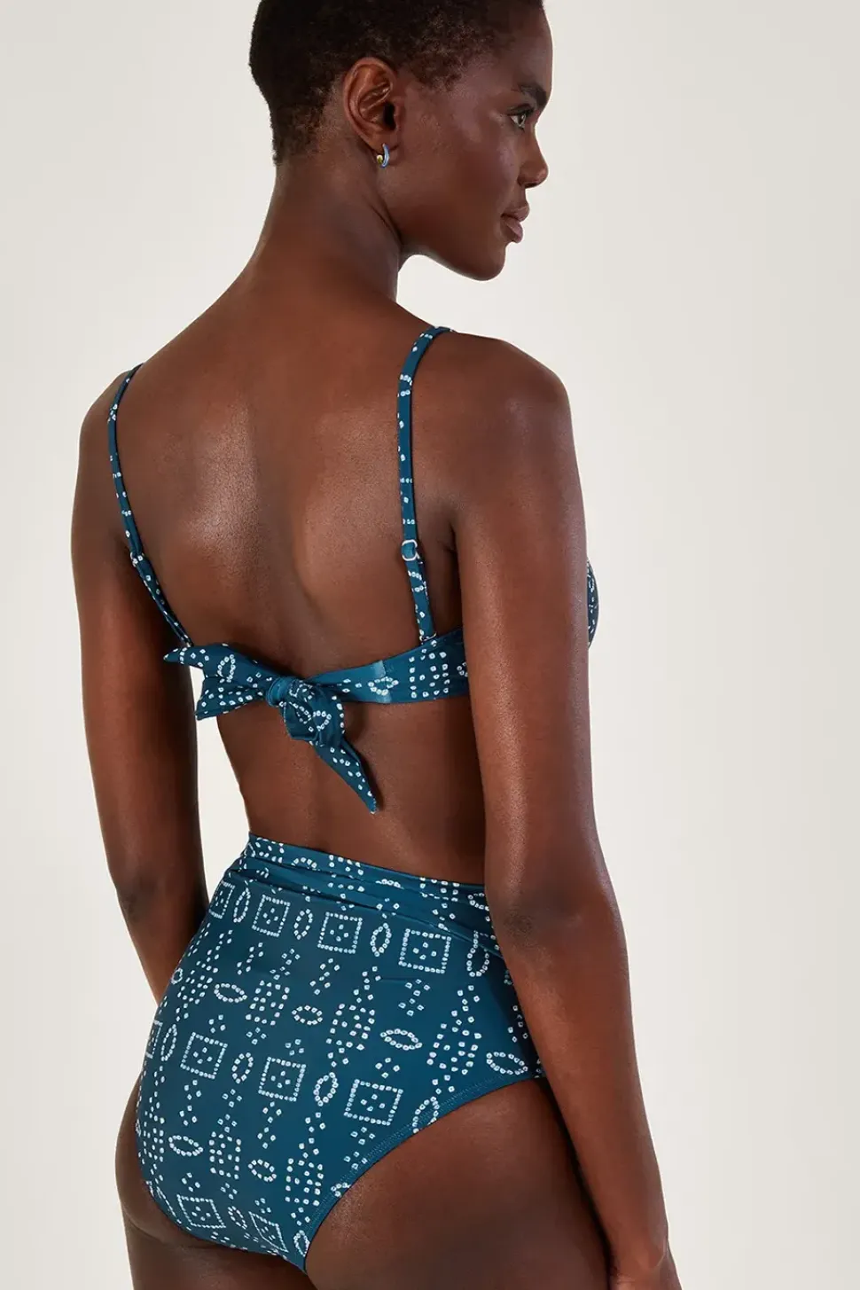 Batik Dye Bikini Top