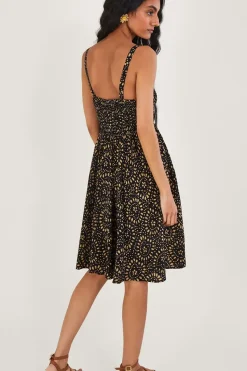 Batik Print Knee Length Sundress