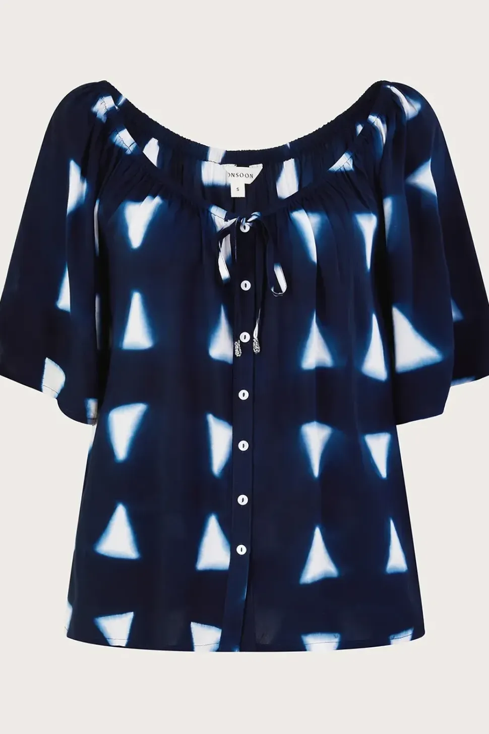 Batik Triangle Top